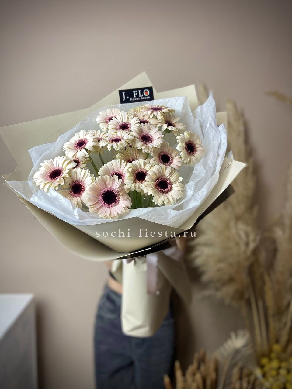 Букет с герберами