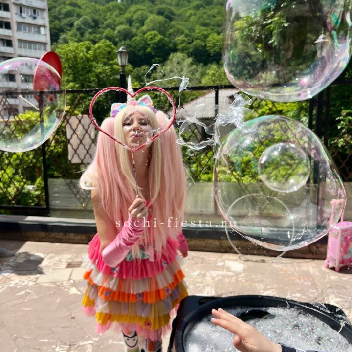 Шоу мыльных пузырей в Чебоксарах
