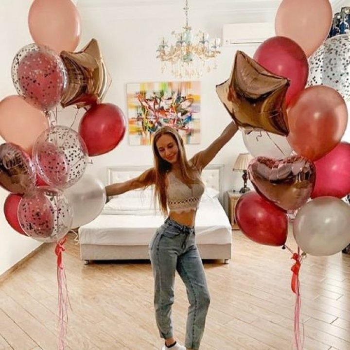 Фонтаны шаров "Селебрити" в Чебоксарах