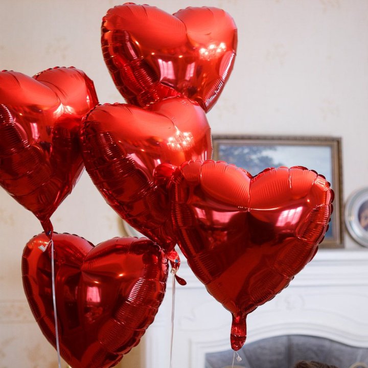 Фольгированный шар "Сердце" в Чебоксарах