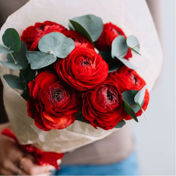 Букет ранункулюсов  в Чебоксарах