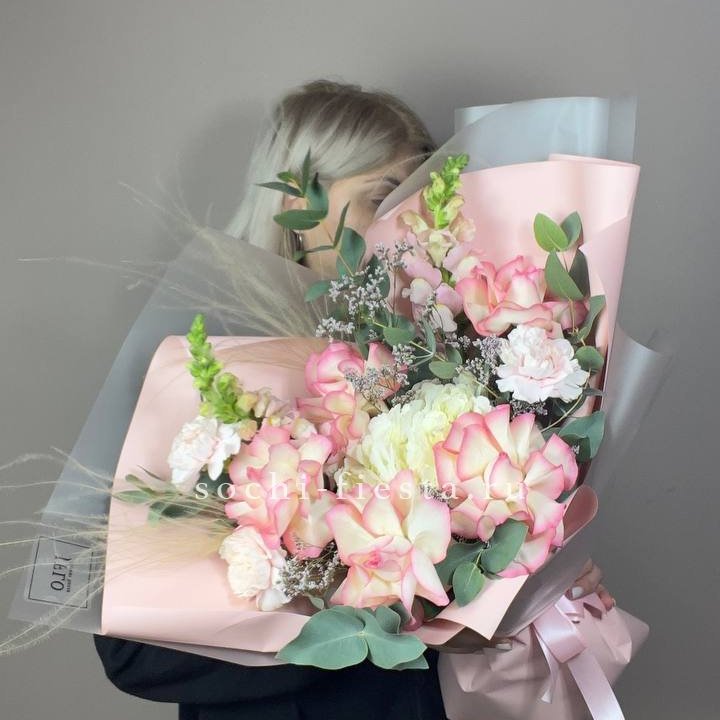  Букет  "Закат для неё" в Чебоксарах