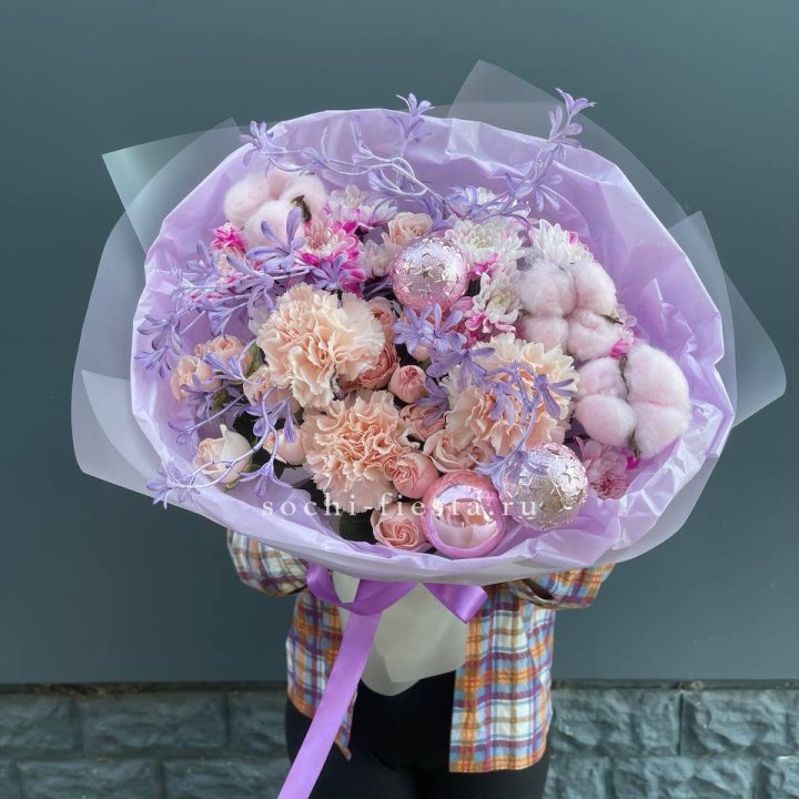 Букет "Лавандовая сказка" в Чебоксарах