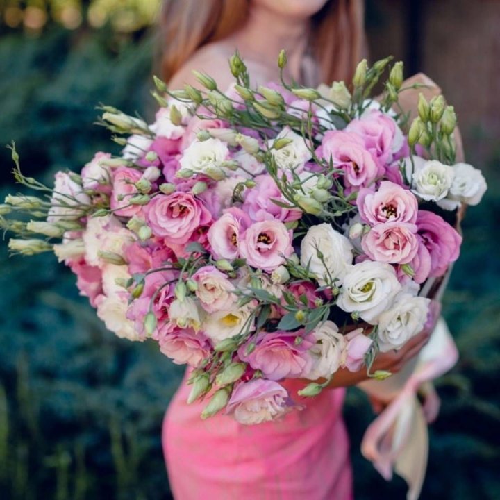 Букет эустом №1  в Чебоксарах