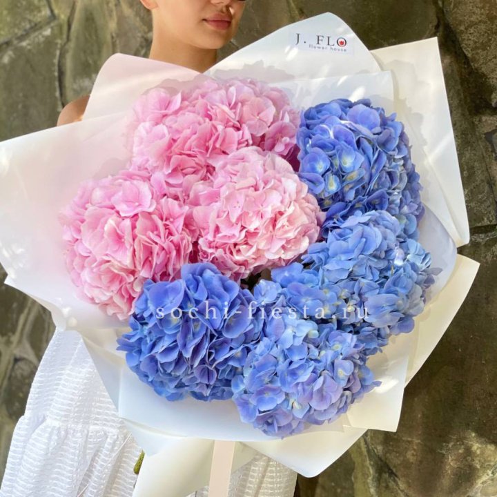 Букет гортензий №1 в Чебоксарах