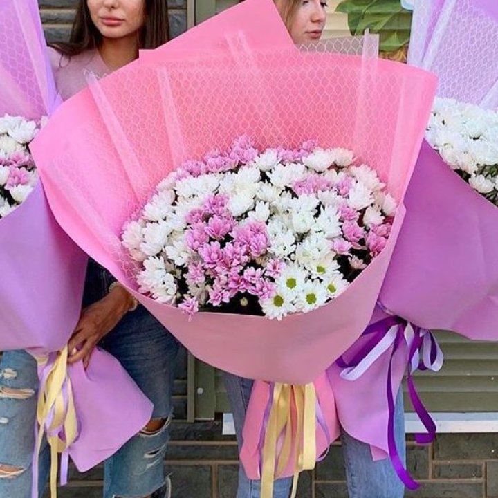 Букет хризантем №3 в Чебоксарах