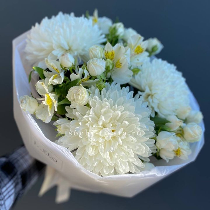 Букет из хризантем "Миранда" в Чебоксарах