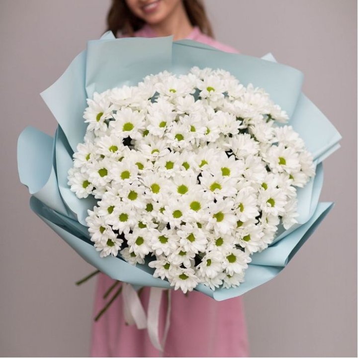  Букет хризантем "Бон-бон" в Чебоксарах