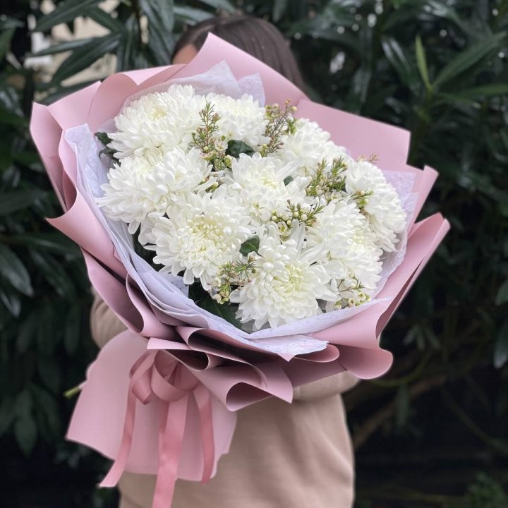 Букет хризантем №1 в Чебоксарах