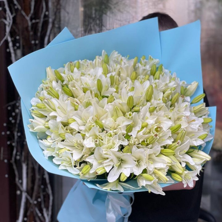 51 лилия в оформлении в Чебоксарах