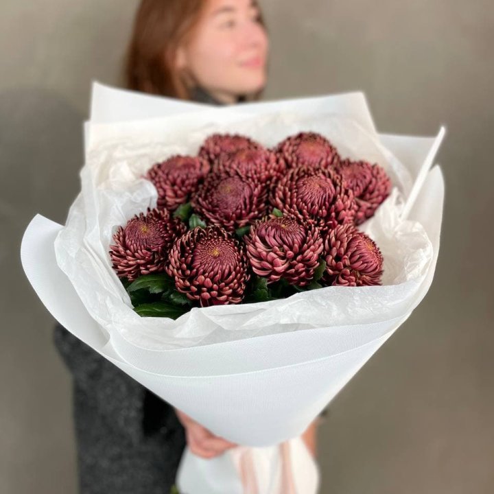 Букет хризантем "Касиопия" в Чебоксарах