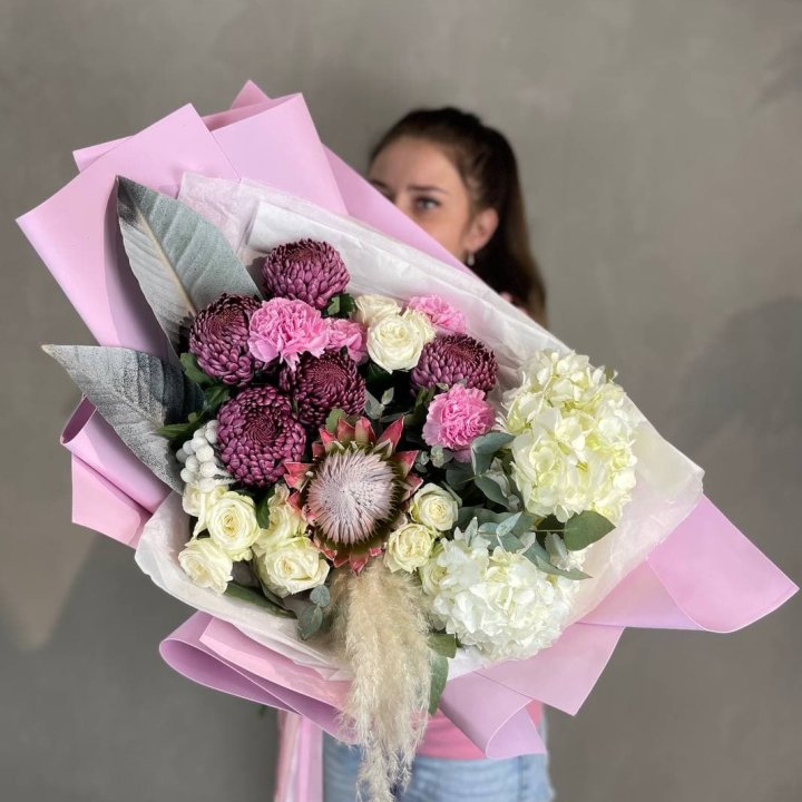 Дизайнерский букет №17 в Чебоксарах