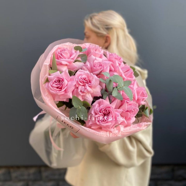 Букет роз "Минифу-2" в Чебоксарах