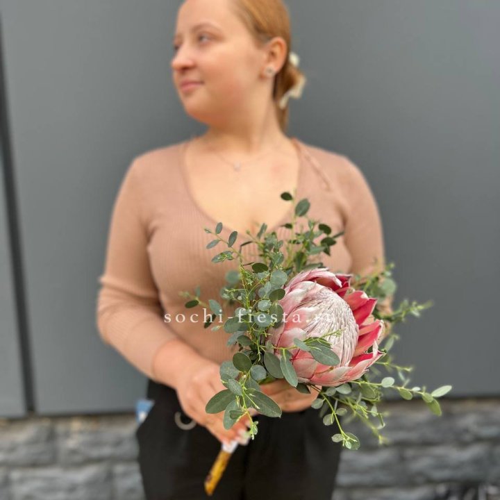 Свадебный букет "Протея" в Чебоксарах