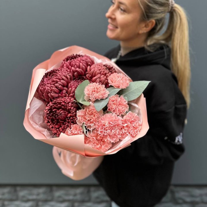 Дуо диантусы и бигуди в Чебоксарах