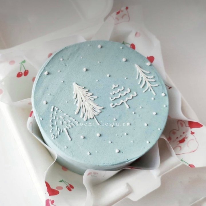 Бенто-торт "Елки" в Чебоксарах