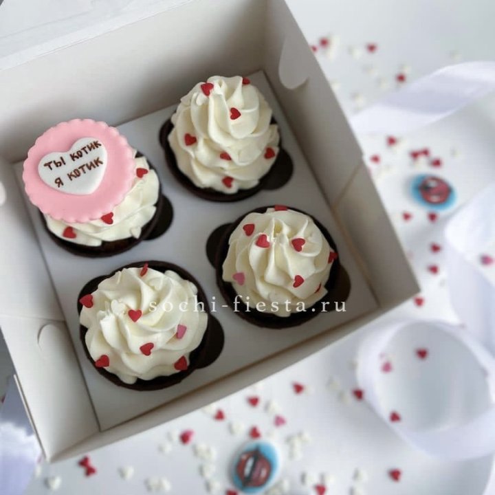Набор капкейков "Для тебя" в Чебоксарах