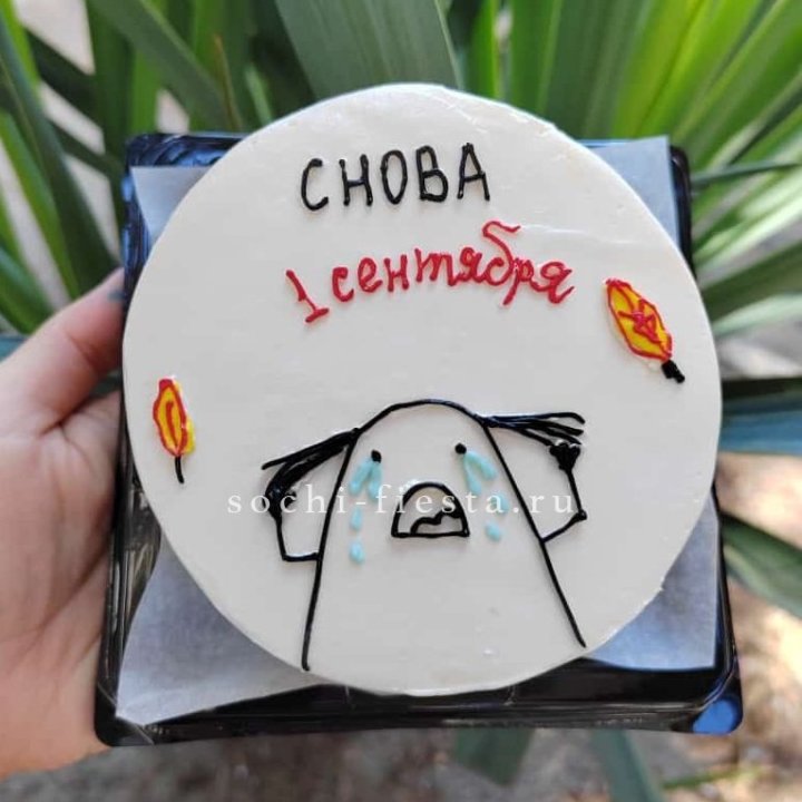 Бенто-торт "Не опять, а снова..." в Чебоксарах