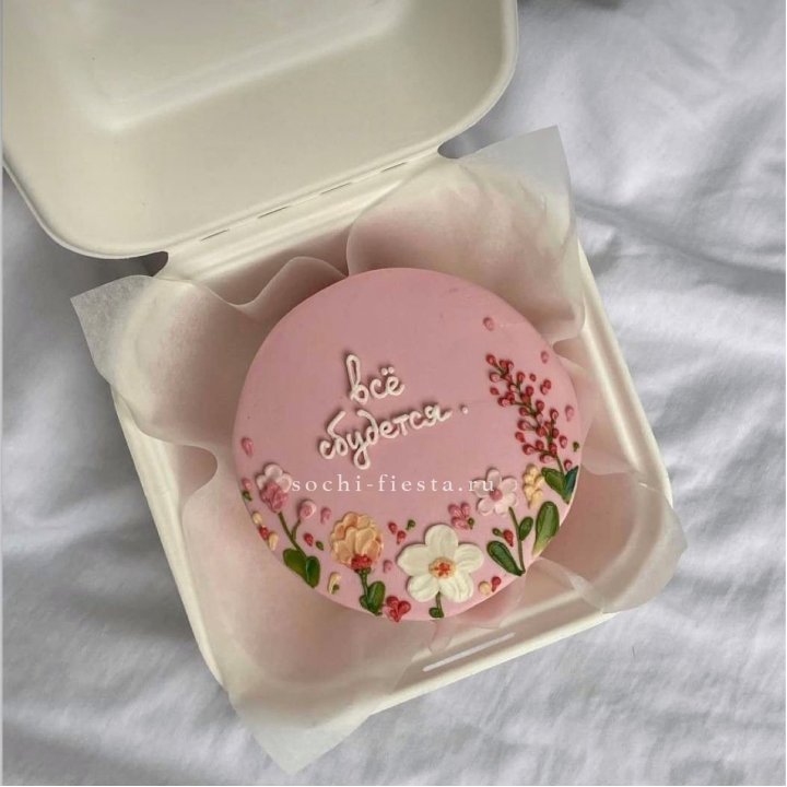 Бенто-торт "Все сбудется"  в Чебоксарах