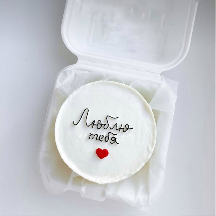 Бенто-торт "Люблю Тебя"  в Чебоксарах