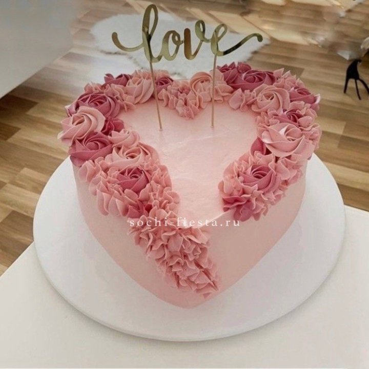 Торт "Сердце" 10 в Чебоксарах