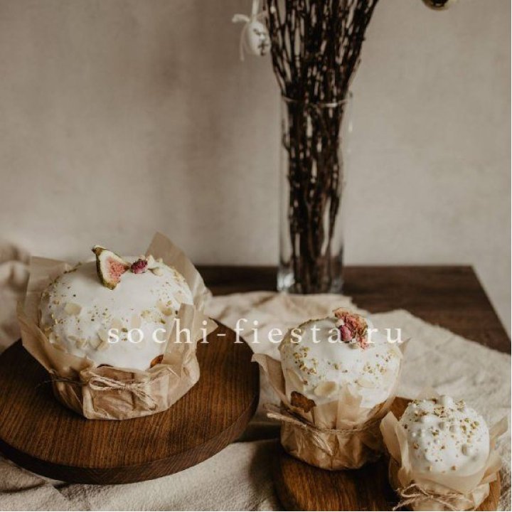 Кулич мини с изюмом в Чебоксарах