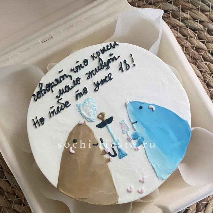 Бенто-торт "Крысы"  в Чебоксарах