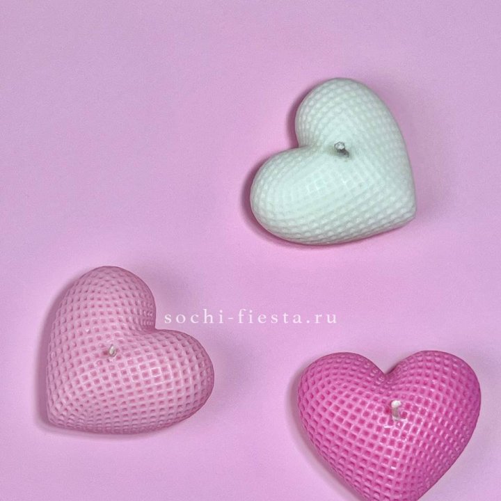 Набор свеч сердец в Чебоксарах