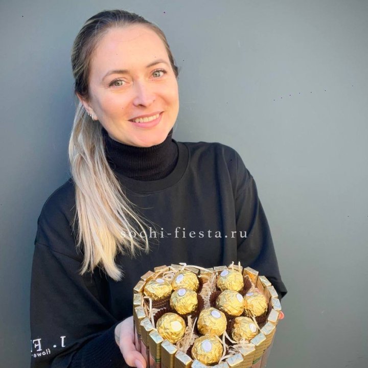 Шоколадный набор Сердце в Чебоксарах