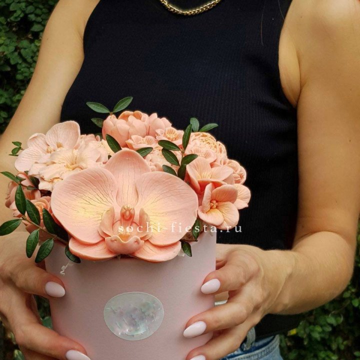 Шоколадный букет Орхидей в Чебоксарах