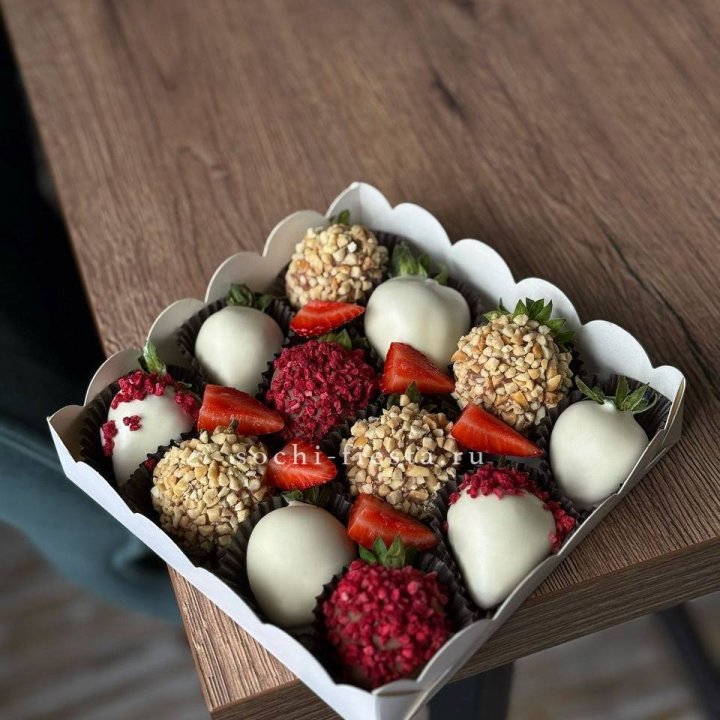 Клубника в шоколаде 12 ягод №2 в Чебоксарах