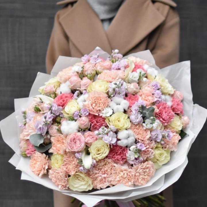 Макси-букет "Ванила" в Чебоксарах