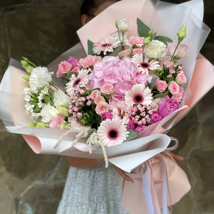 Авторский букет Пич в Чебоксарах