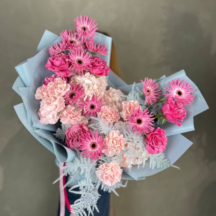 Дизайнерский букет "Свит хаер" в Чебоксарах