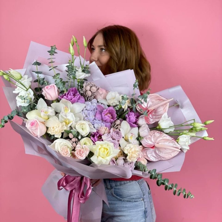 Дизайнерский букет "Вероника" в Чебоксарах