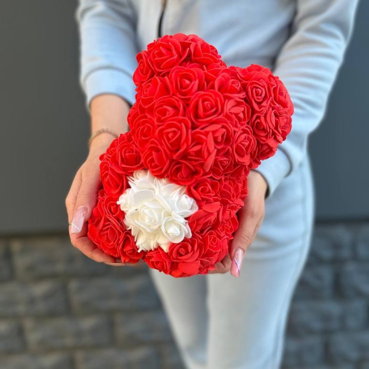 Медведь с белым сердцем в Чебоксарах