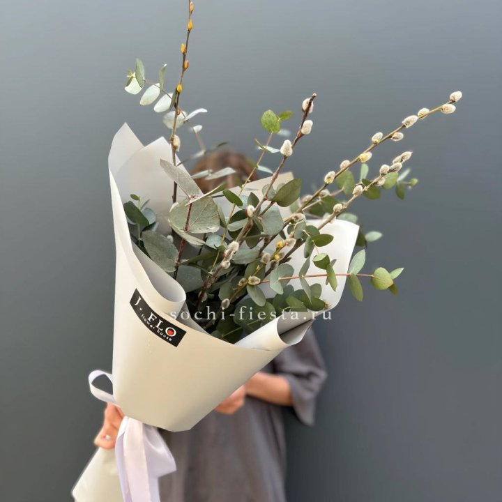 Букет Вербы и Эвкалипта в Чебоксарах