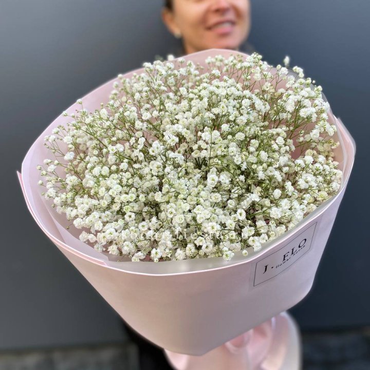 11 белых гипсофил в фоамиране в Чебоксарах