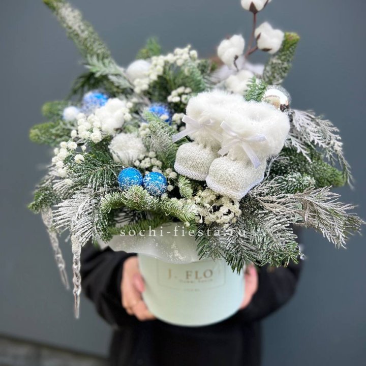 Новогодний бокс "Ботс блю" в Чебоксарах