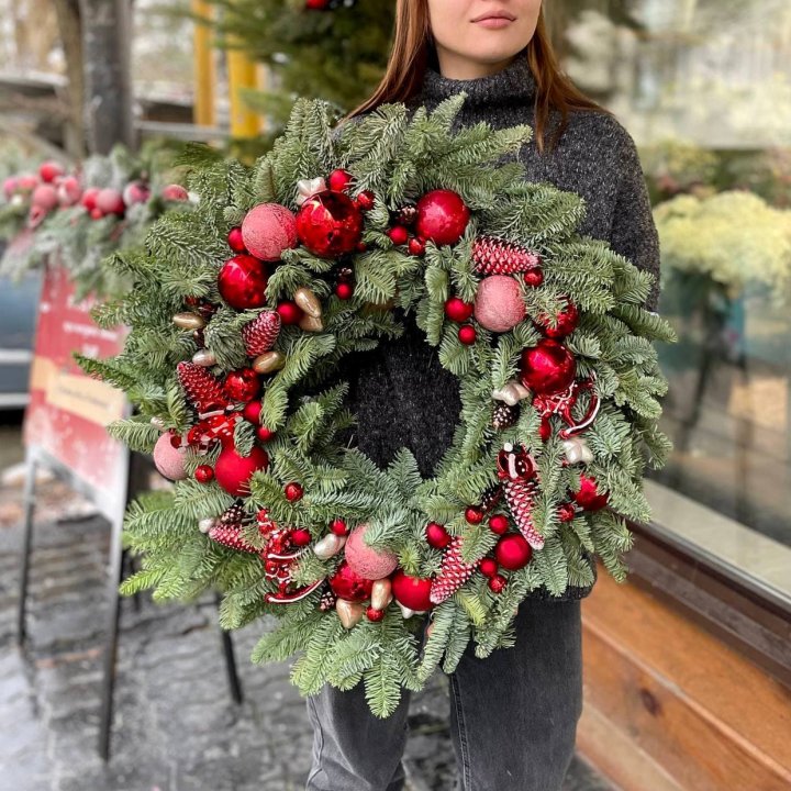 Рождественский венок  в Чебоксарах