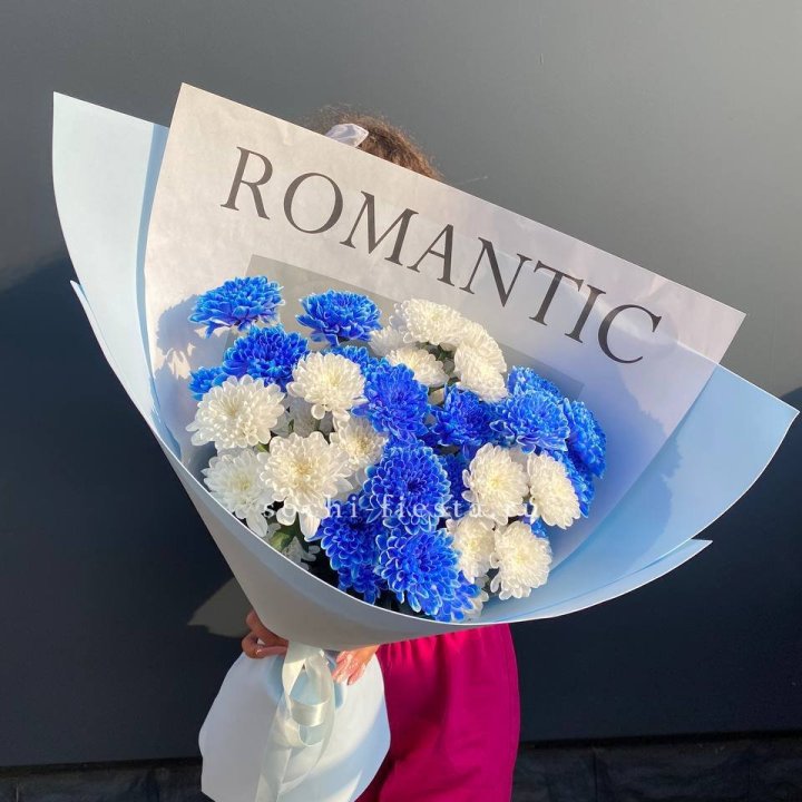 Букет кустовых хризантем  в Чебоксарах