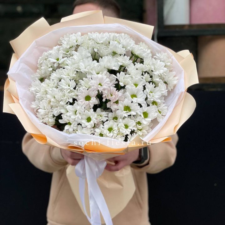  Букет хризантем в Чебоксарах