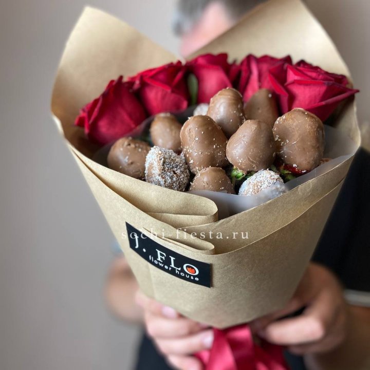 "Тандем с шоколадной клубникой" в Чебоксарах