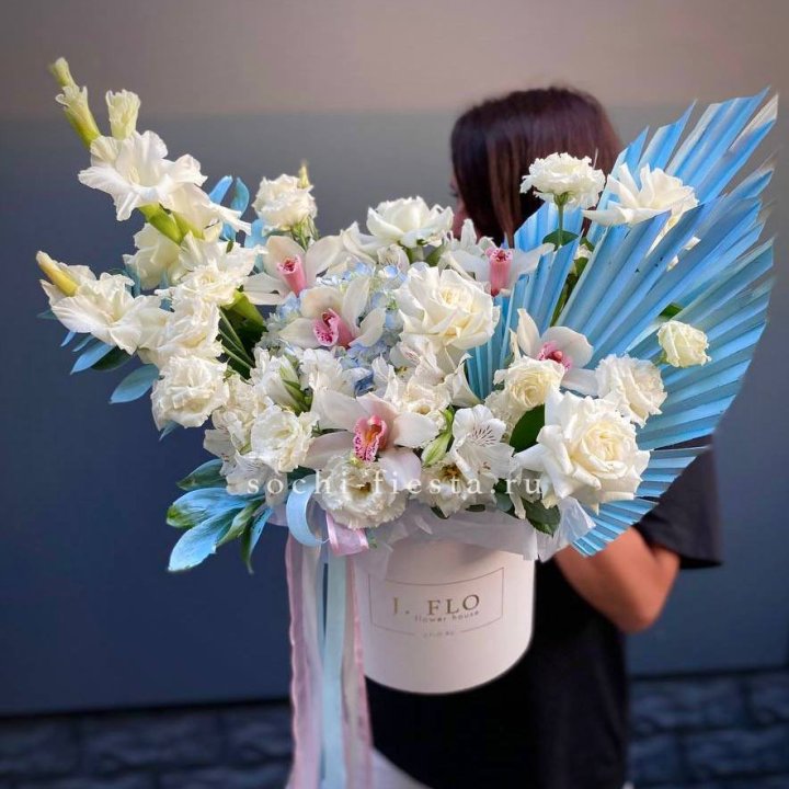 Цветочный бокс №3 в Чебоксарах