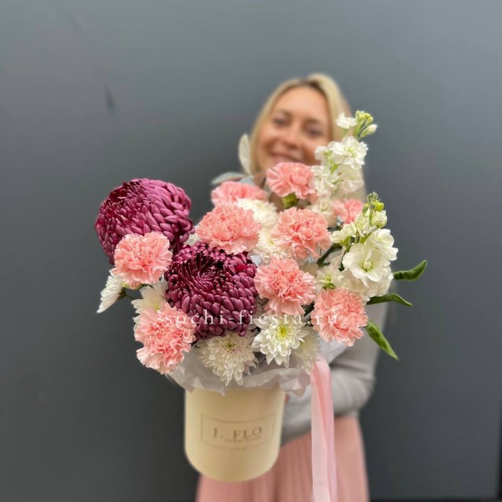 Цветочный бокс №4 в Чебоксарах