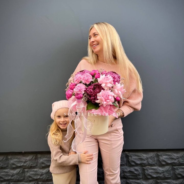 Цветочный бокс "Альба" в Чебоксарах