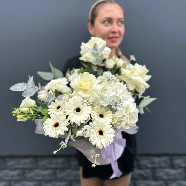 Цветочный бокс "Лавандовый сон" в Чебоксарах