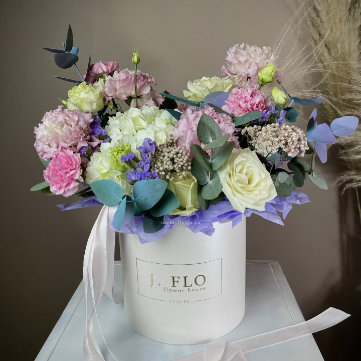 Цветочная коробка "Ода" в Чебоксарах