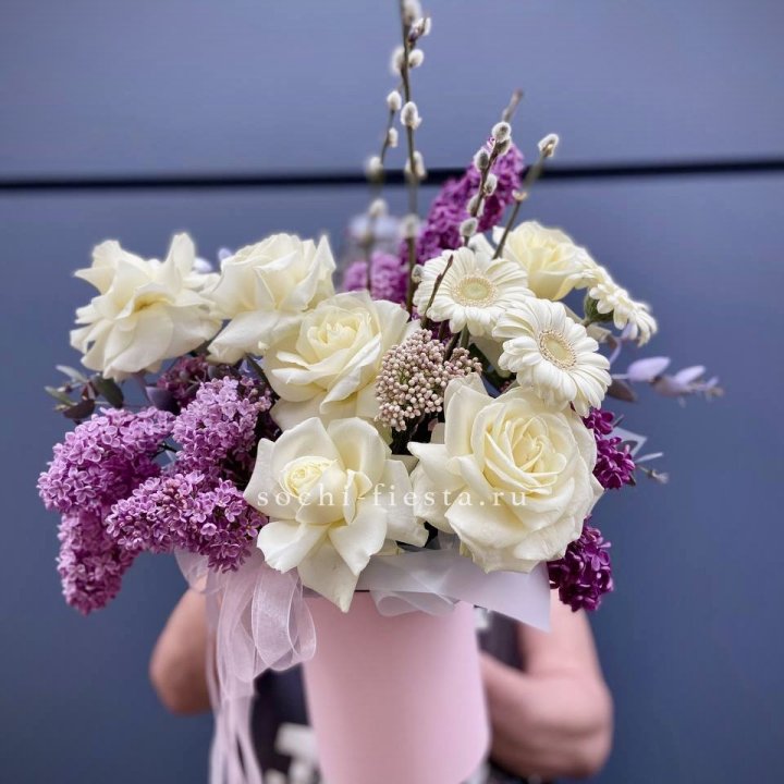 Цветочный бокс "Светлое Воскресенье" в Чебоксарах