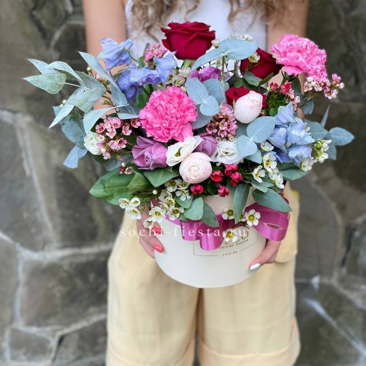 Цветочный бокс №4 в Чебоксарах